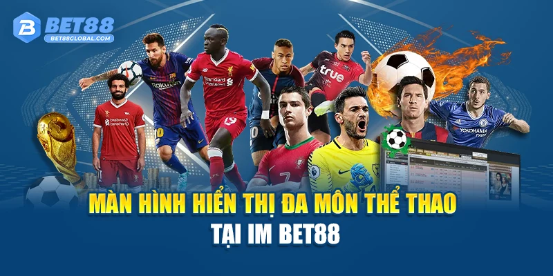 Màn hình hiển thị đa môn thể thao tại IM BET88